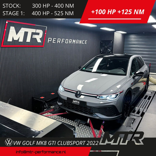 VW Golf MK8 GTI Clubsport 2.0TSI 2022 - STAGE 1