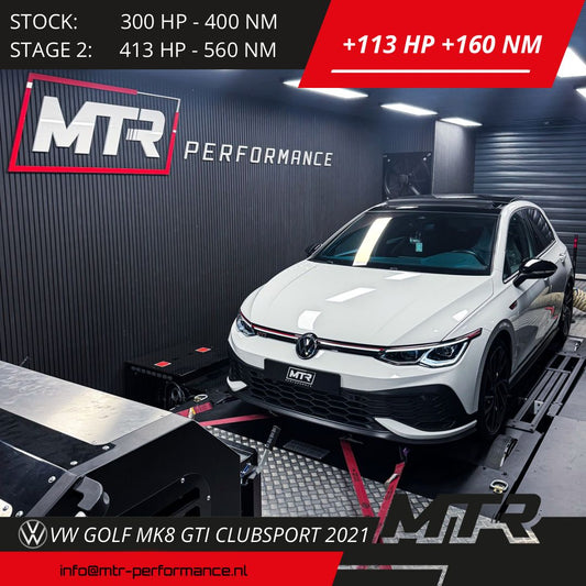 VW Golf MK8 GTI Clubsport 2.0TSI 2021 - STAGE 2