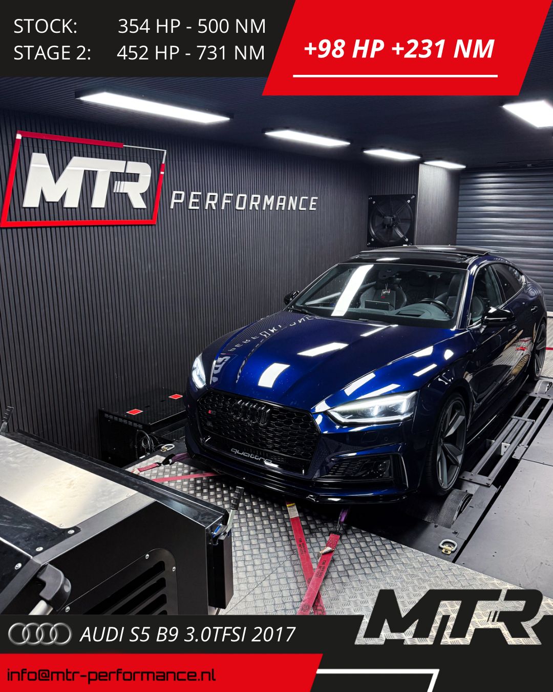 Audi S5 B9 3.0TFSI 2017 - STAGE 2