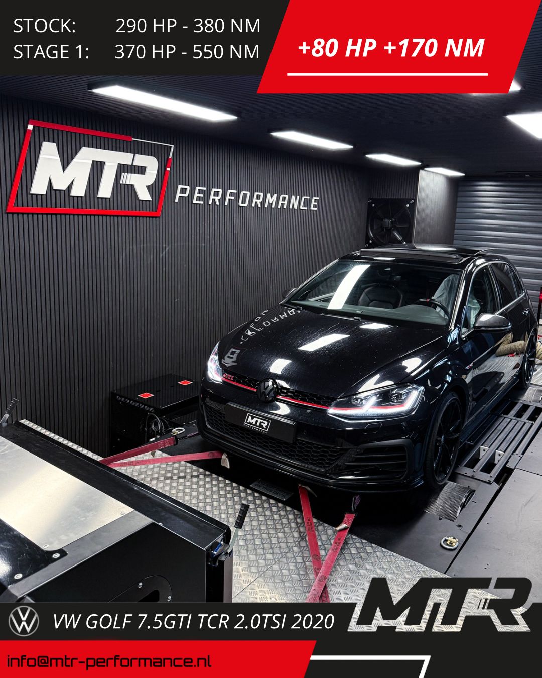 VW Golf MK7.5 GTI TCR 2.0TSI 2020 - STAGE 1