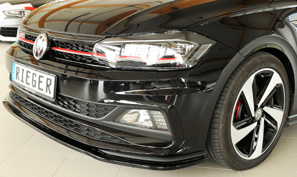 Rieger Répartiteur Avant VW Polo AW GTI 2017/2021 - Noir Brillant