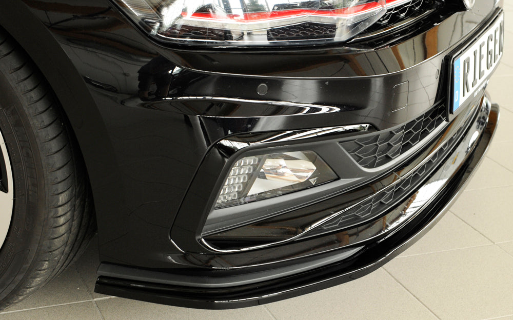 Rieger Répartiteur Avant VW Polo AW GTI 2017/2021 - Noir Brillant