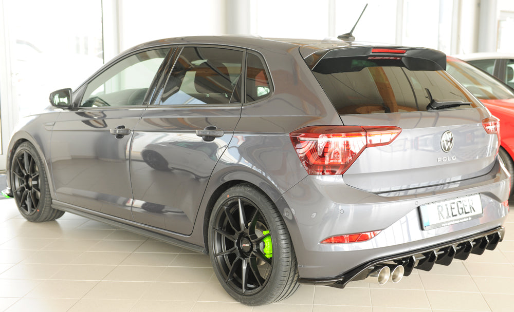 Rieger Diffuser VW Polo GTI AW 2021+ - Hoogglans Zwart
