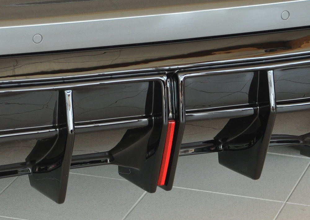 Diffuseur Rieger Audi S3, A3 S-Line 8Y 2024+ - Noir brillant