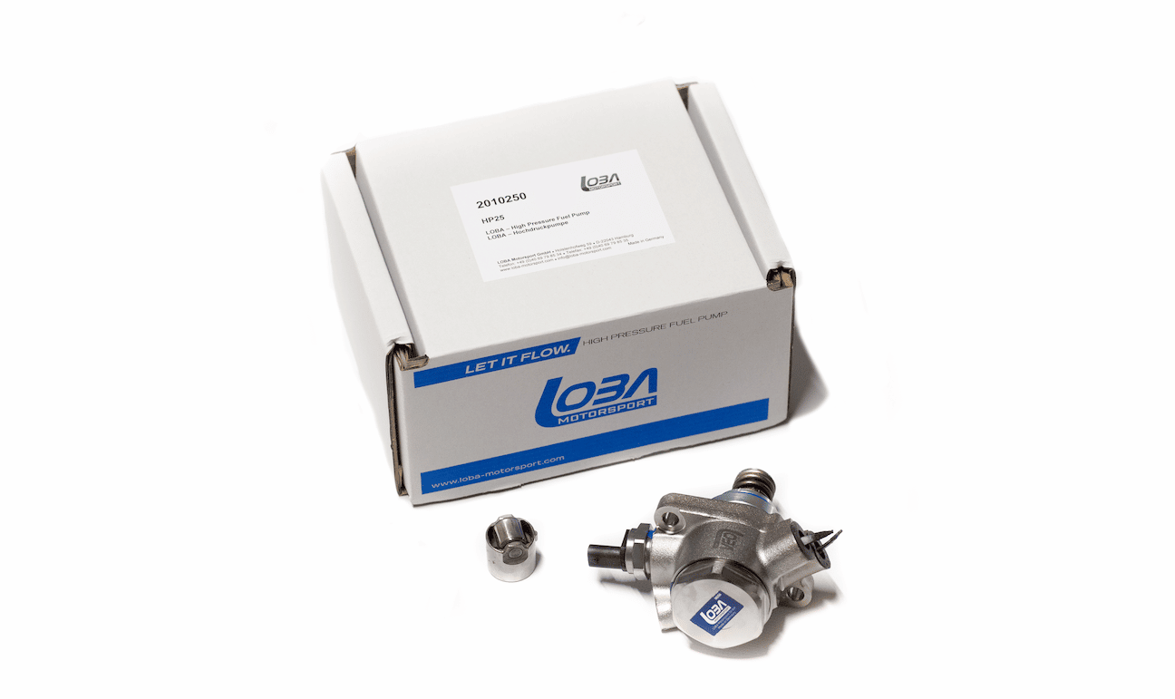 LOBA HP25 Hochdruck-Kraftstoffpumpe Audi 2.5TFSI TTRS, RS3, RS Q3