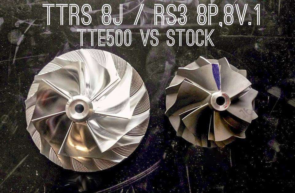 TTE500+ 2.5TFSI Upgrade Turbolader Audi TTRS 8J, RS3 8P 8V.1, RSQ3