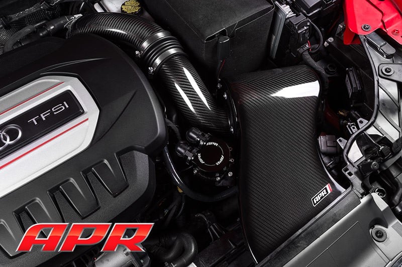 Pipe d'admission en fibre de carbone APR MQB VW Golf 7/8 GTI/R, Leon Cupra, A3/S3 8V/8Y etc.