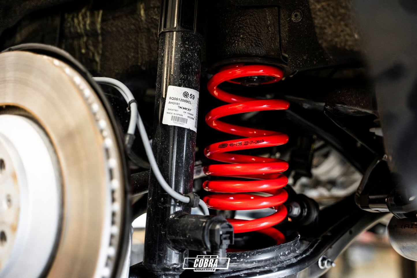 Cobra Suspension Tieferlegungsfedern Seat/Cupra Ateca 2.0TSI 4-Drive KH7