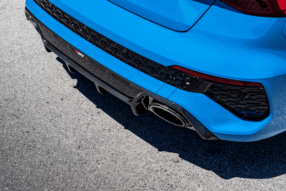 Akrapovič Rear Carbon Fibre Diffuser Audi RS3 8Y