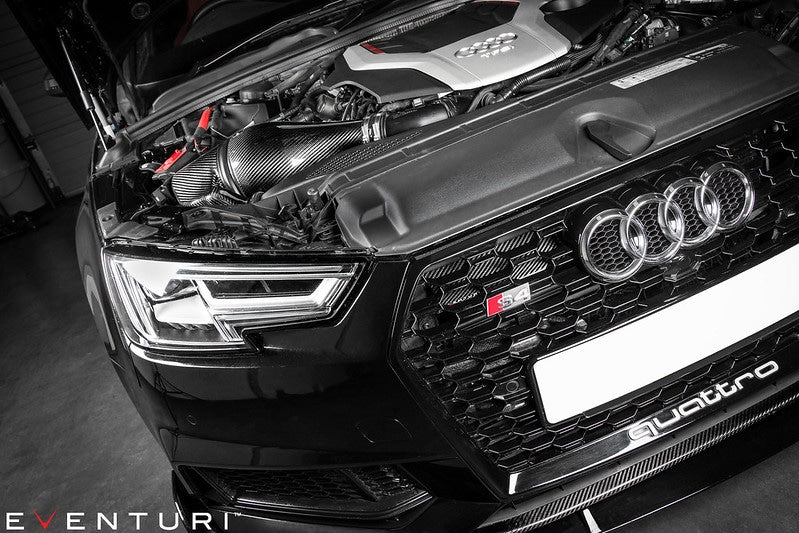 Eventuri Carbonfaser-Lufteinlass Audi S4/S5 B9