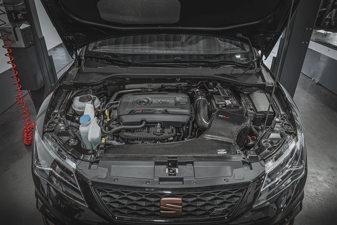 HF-Series Carbon Air Intake Kit MQB 1.8/2.0TSI VW Golf 7 GTI/R, Leon 5F Cupra, Audi A3/S3 8V etc.