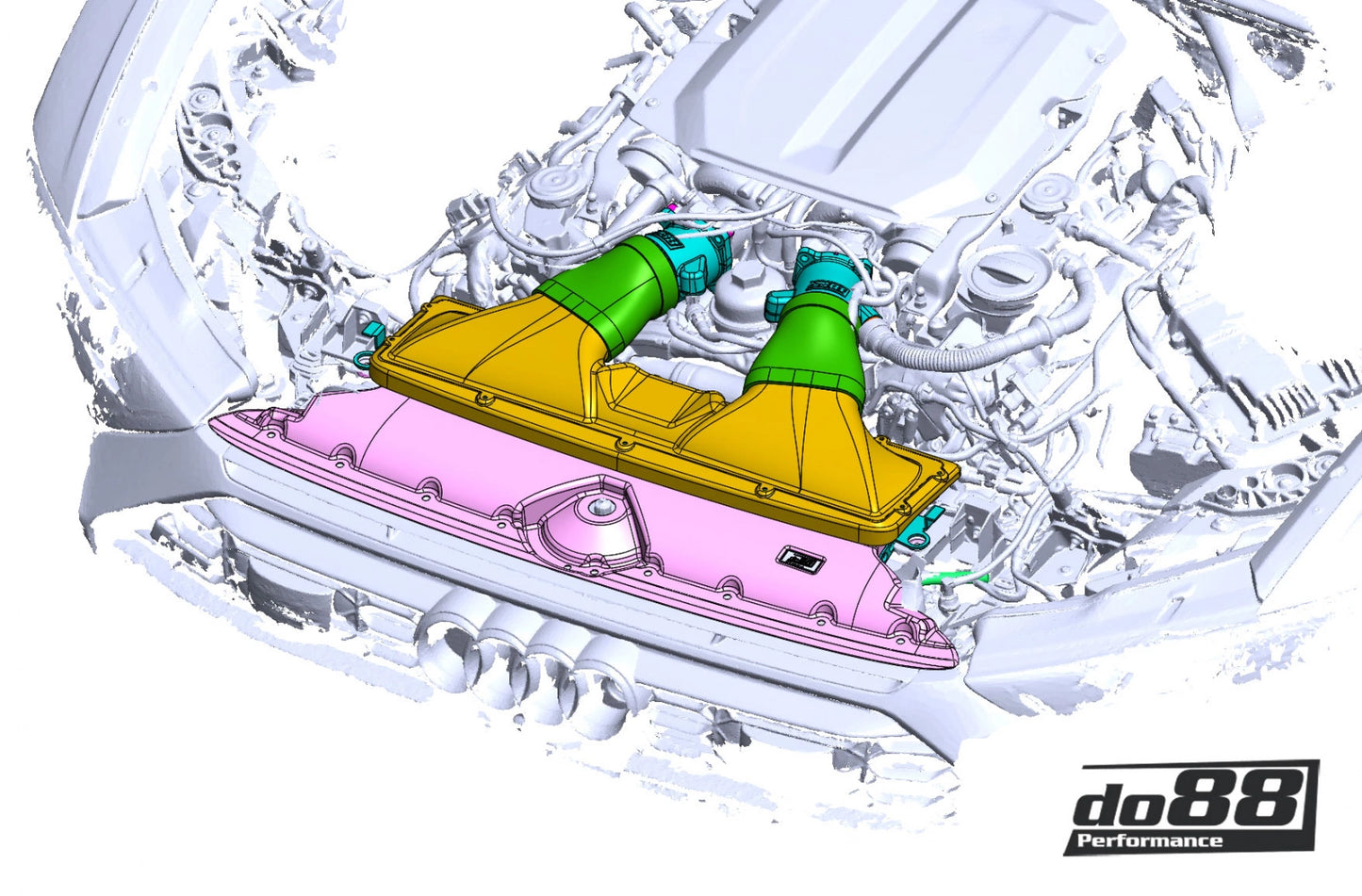 DO88 Carbon Air Intake + Turbo Inlets Audi RS6, RS7 C8 4.0TFSI
