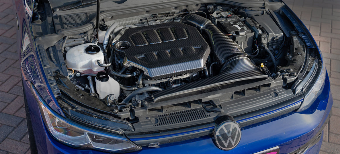 Eventuri Kohlefaser-Motorabdeckung VW Golf MK8 GTI/R/Clubsport 2.0TSI