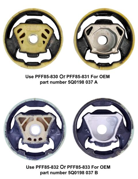 Powerflex PFF85-830 Lower Engine Mount Insert (Large)