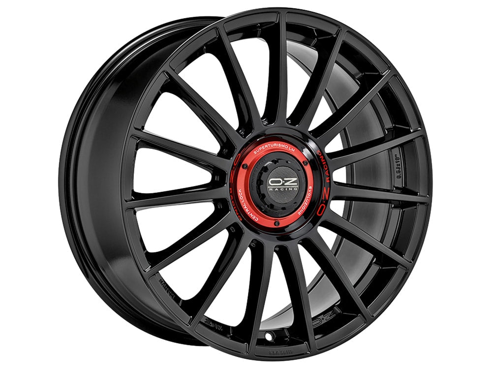 OZ Superturismo Evoluzione Gloss Black 5x112 19″ Set Rims