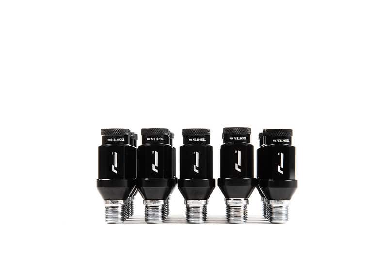 RacingLine VWR Stud & Nut Set (Conical Head, Aftermarket Rims)