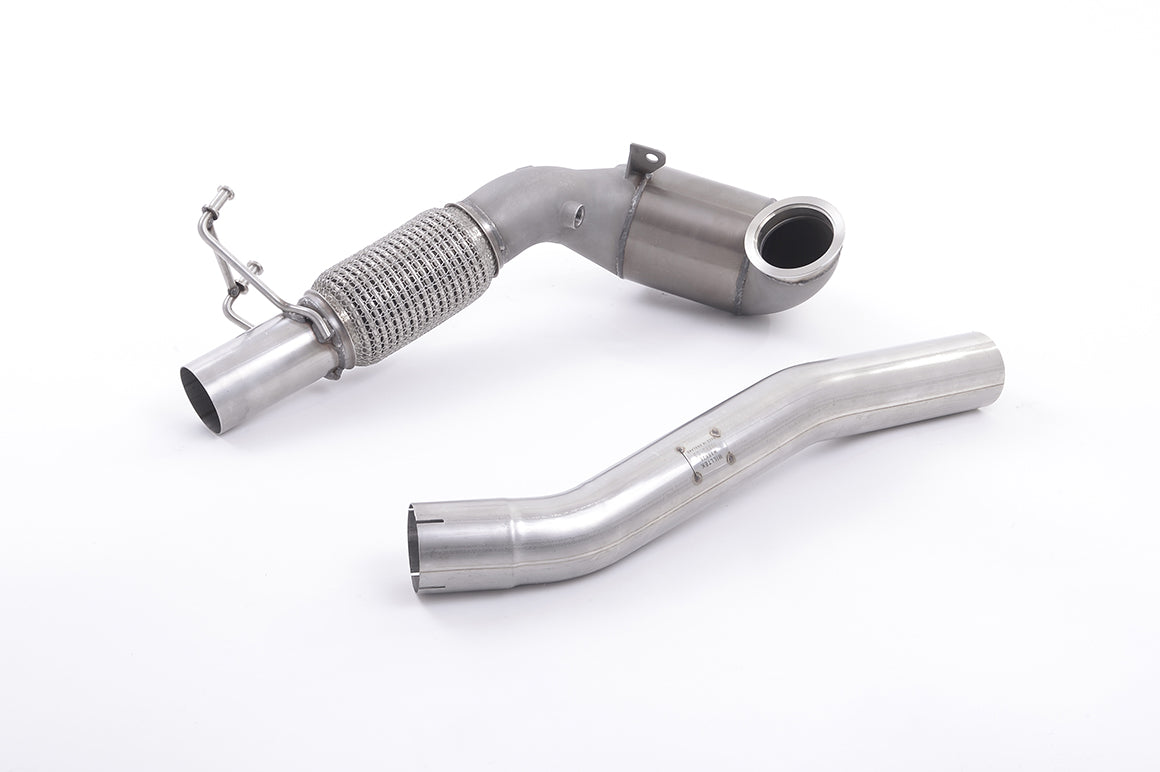 Milltek Sport-Downpipe mit großem Durchmesser, Skoda Octavia vRS 2.0TSI Hatch & Estate (ohne OPF/GPF)