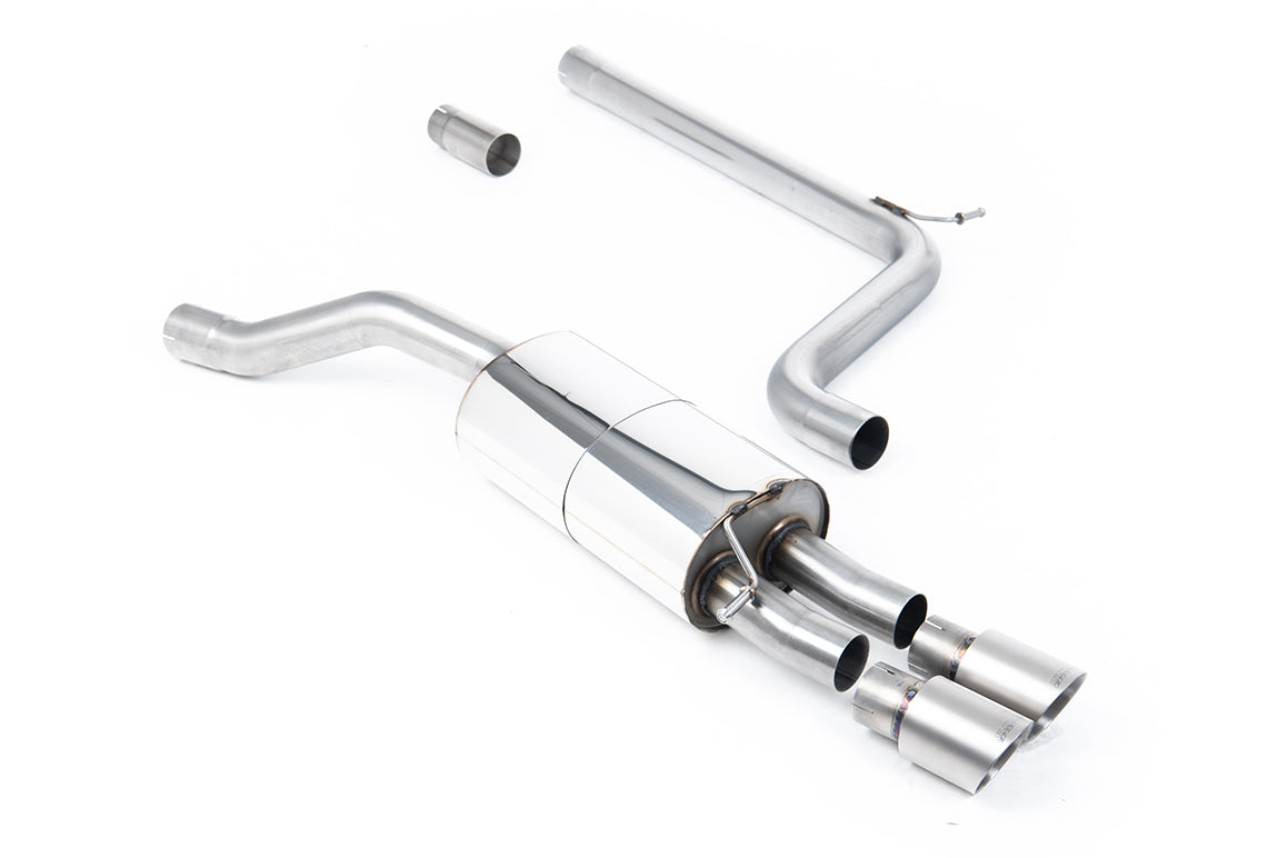 Milltek Sport Cat-Back VW Polo AW GTI 2.0TSI 2017–2019, ohne OPF