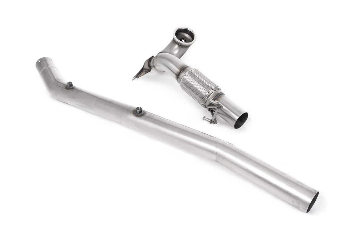 Milltek Sport Downpipe mit großer Bohrung für VW Golf MK8 R / Audi S3 8Y Sportback (nur Modelle mit GPF)