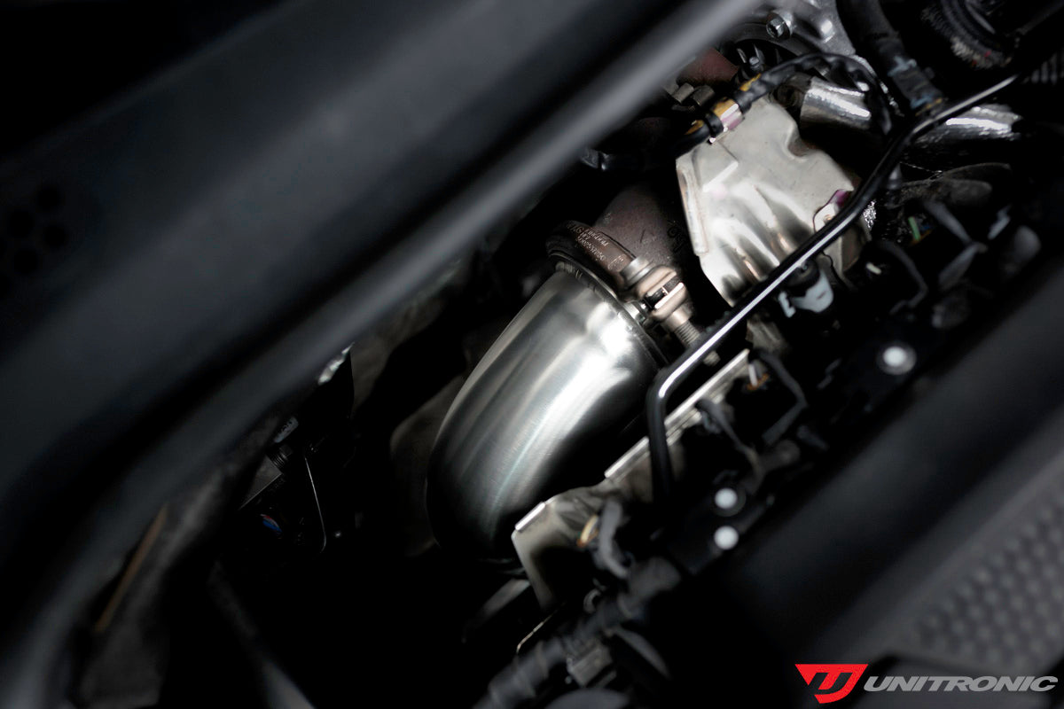 Tuyau de descente Unitronic de 3 pouces pour 2.0 TSI Gen3 MQB FWD (voitures américaines)