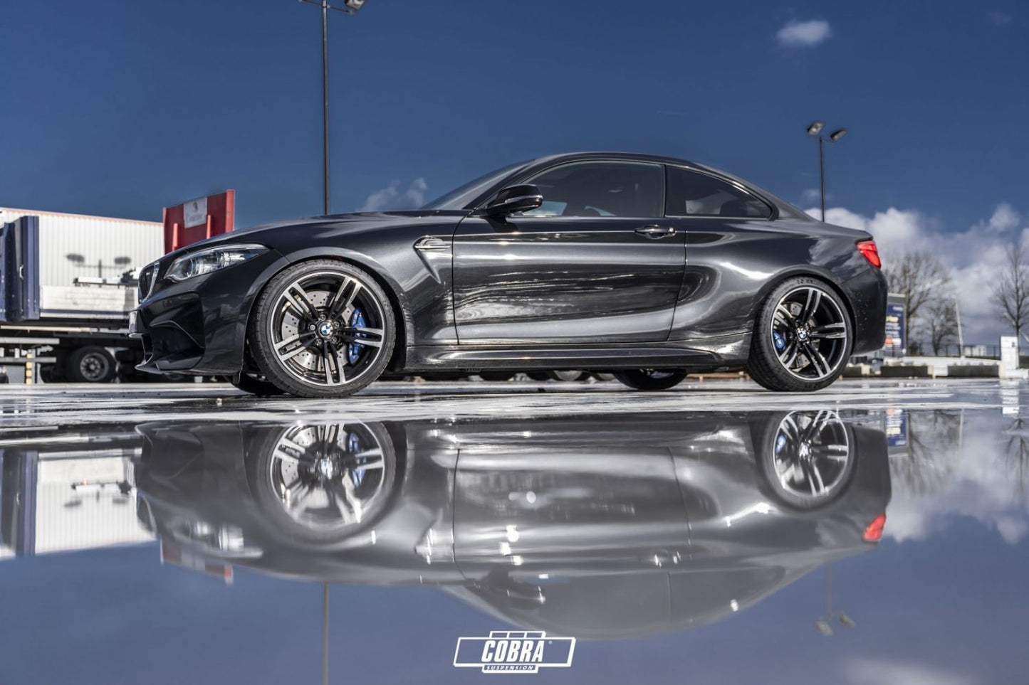 Cobra Suspension Tieferlegungsfedern BMW M2 F87 Coupé -25/-20mm
