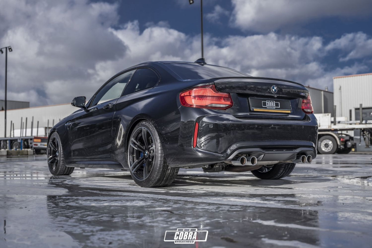 Cobra Suspension Tieferlegungsfedern BMW M2 F87 Coupé -25/-20mm