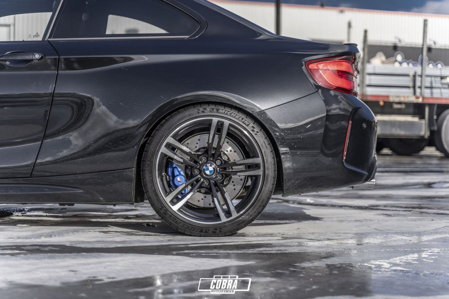 Cobra Suspension Tieferlegungsfedern BMW M2 F87 Coupé -25/-20mm