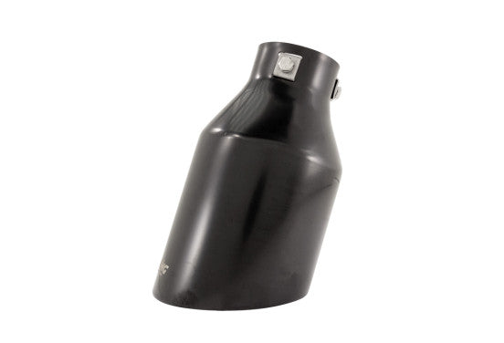Embouts d'échappement Simoni Racing Ronds Inox Noir - Ø115xL210mm - Fixation 38-63mm