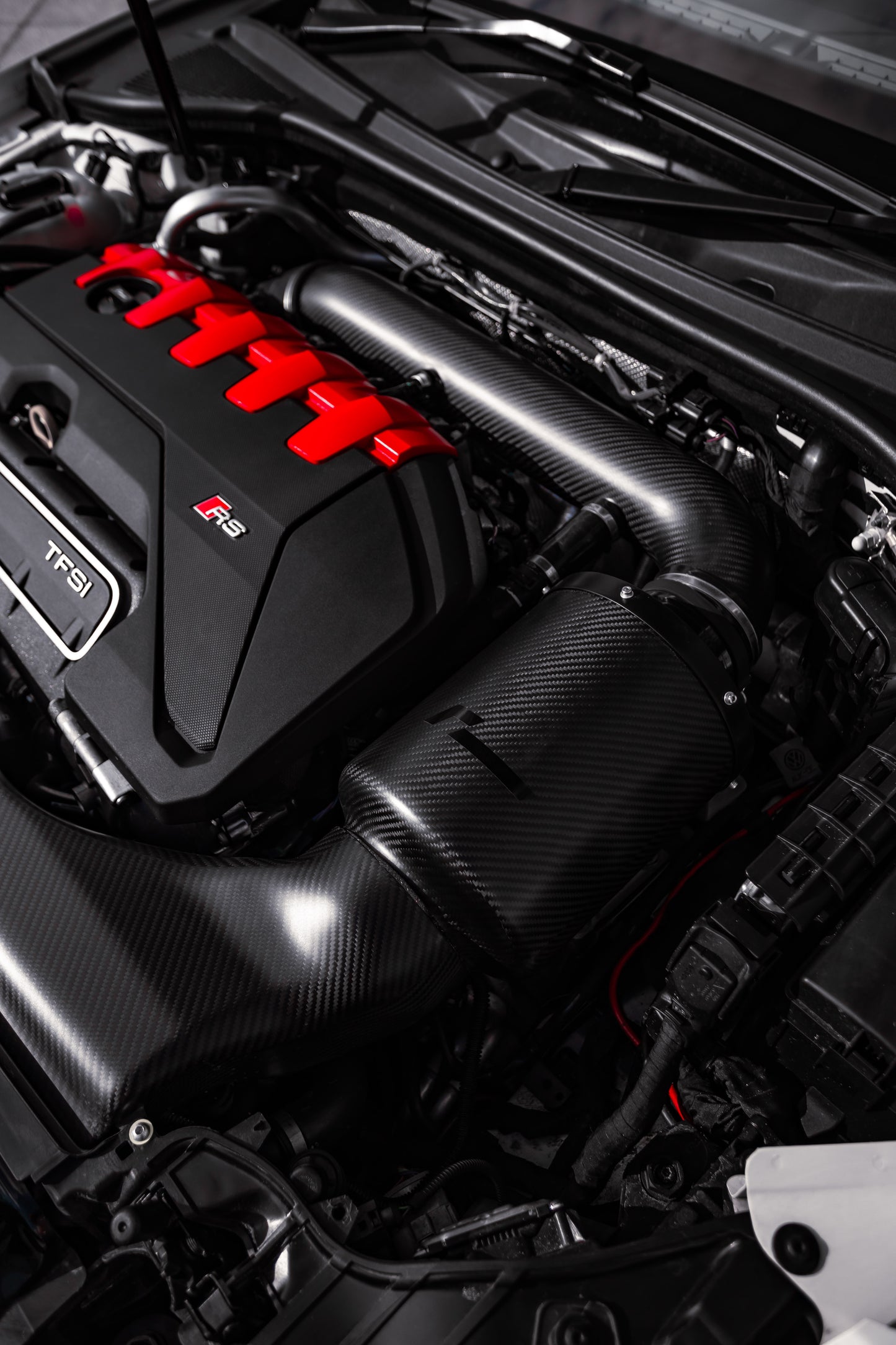 RacingLine Carbon Fiber Air Intake Audi RS3 8V2, 8Y, TTRS 8S DAZA/DNWA