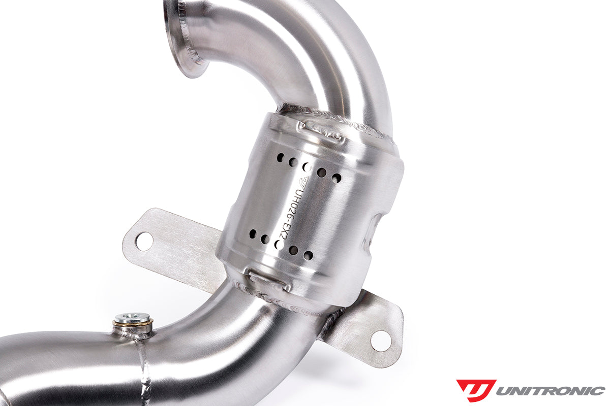 Tuyau de descente Unitronic de 3 pouces pour 2.0 TSI Gen3 MQB FWD (voitures américaines)