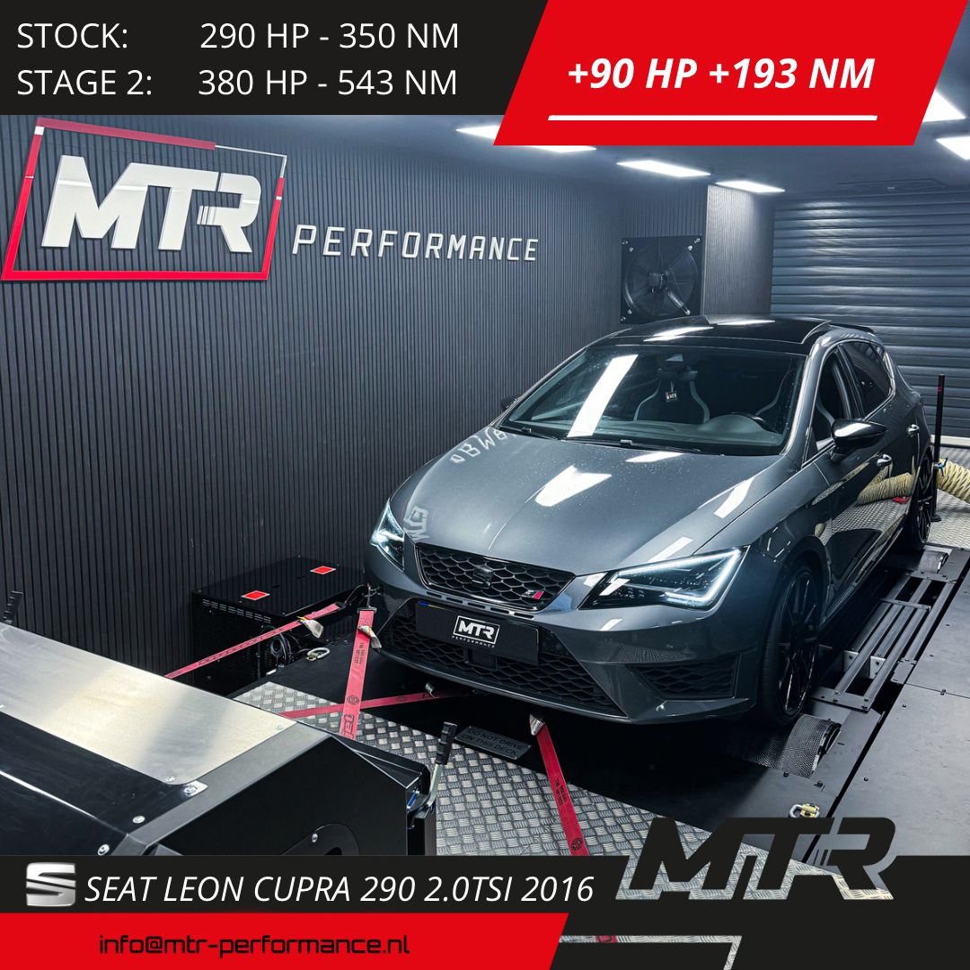 Seat Leon 5F Cupra 290 2.0TSI 2016 - STAGE 2