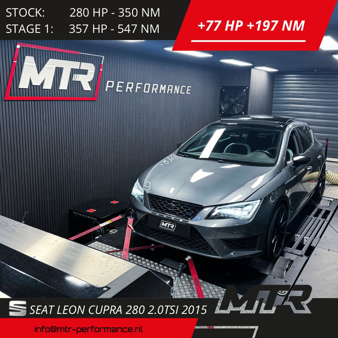 Seat Leon 5F Cupra 280 2.0TSI 2015 - STAGE 1