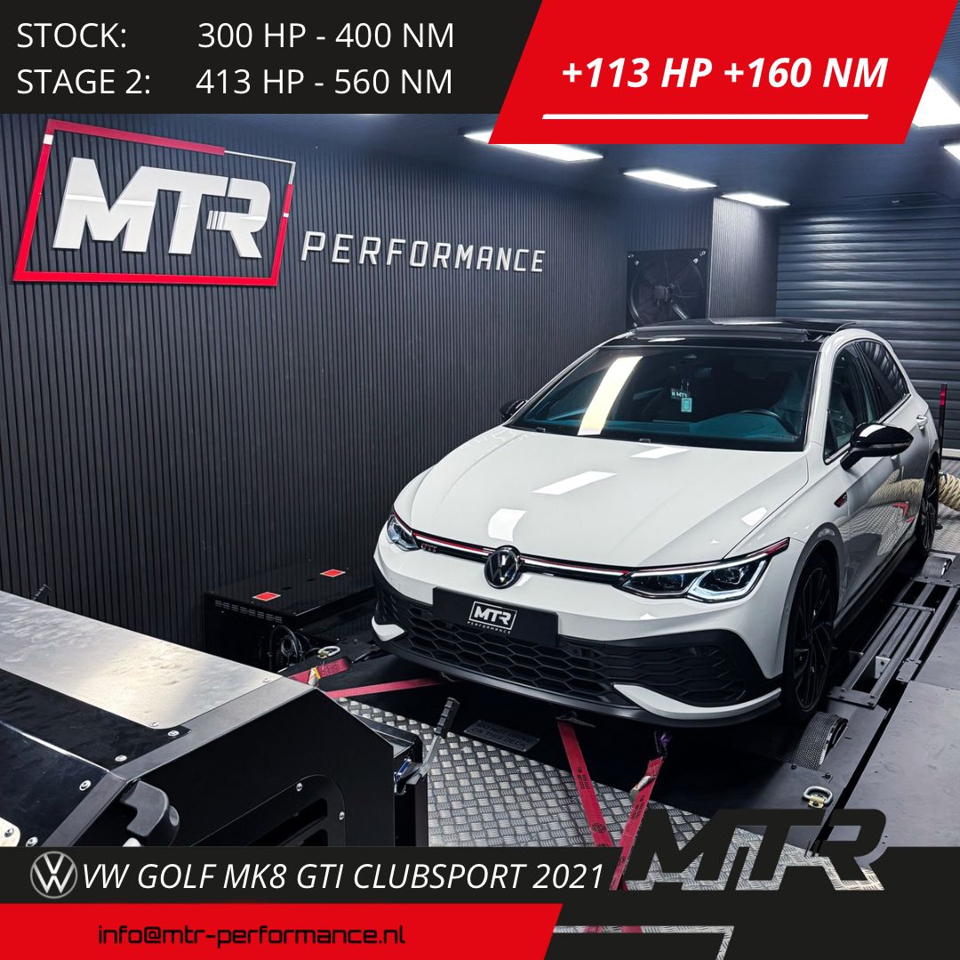 VW Golf MK8 GTI Clubsport 2021 - STAGE 2
