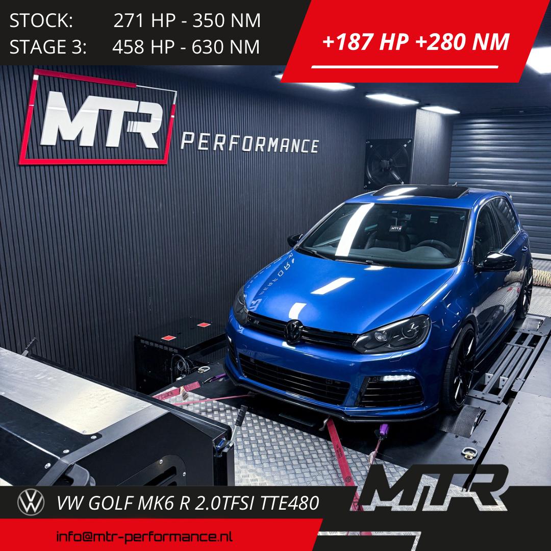VW Golf MK6 R 2.0TFSI 2010 - STAGE 3 – MTR Performance NL