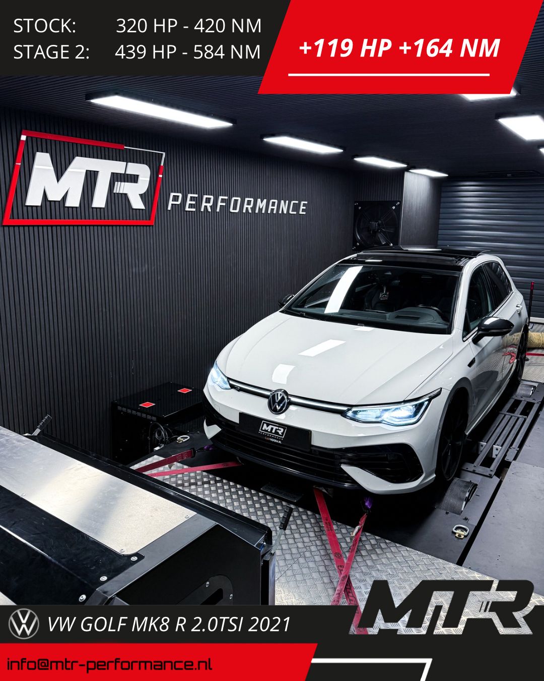 VW Golf MK8 R 2.0TSI 2021 - STAGE 2
