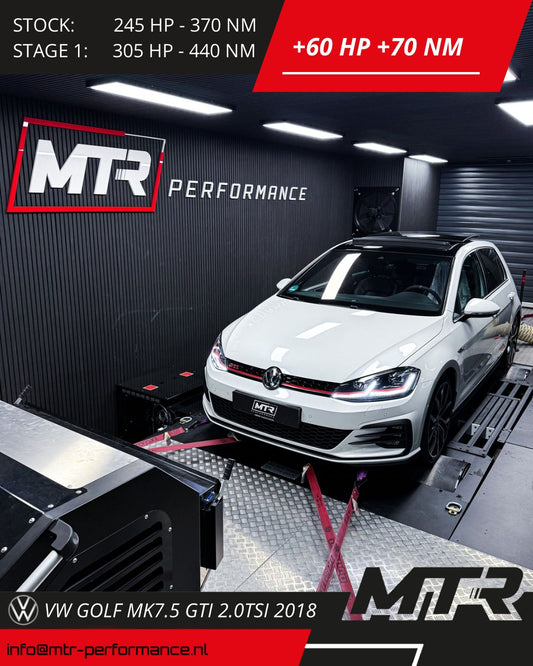 VW Golf MK7.5 GTI Perf. 2.0TSI 2018 - STAGE 1