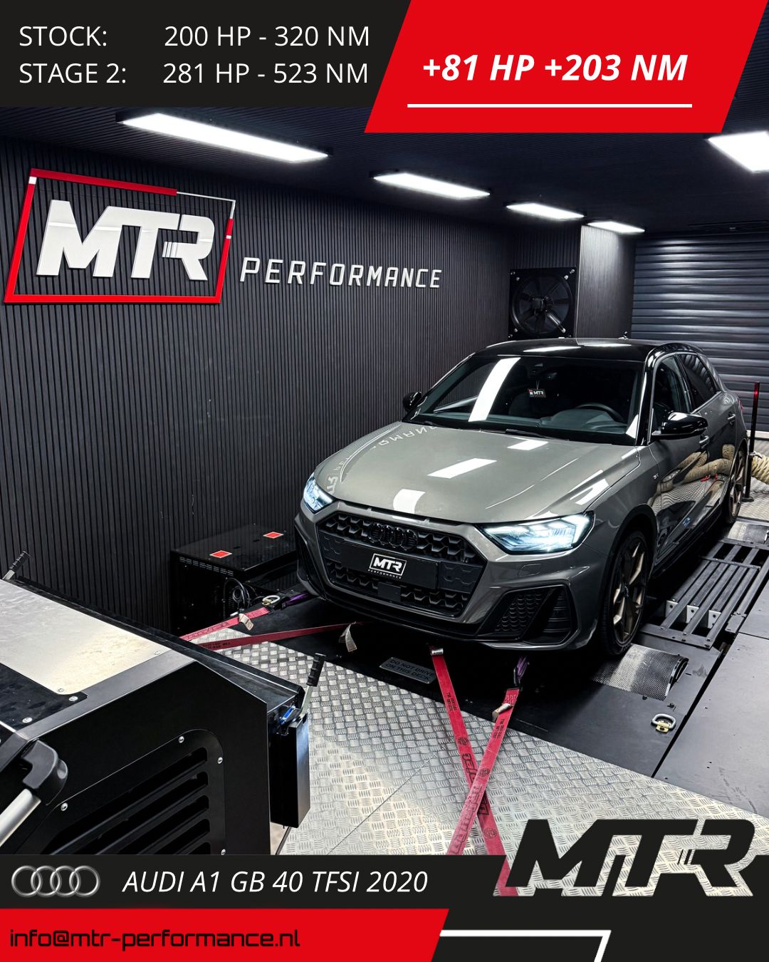 Audi A1 GB 40TFSI 2.0 2020 - STAGE 2