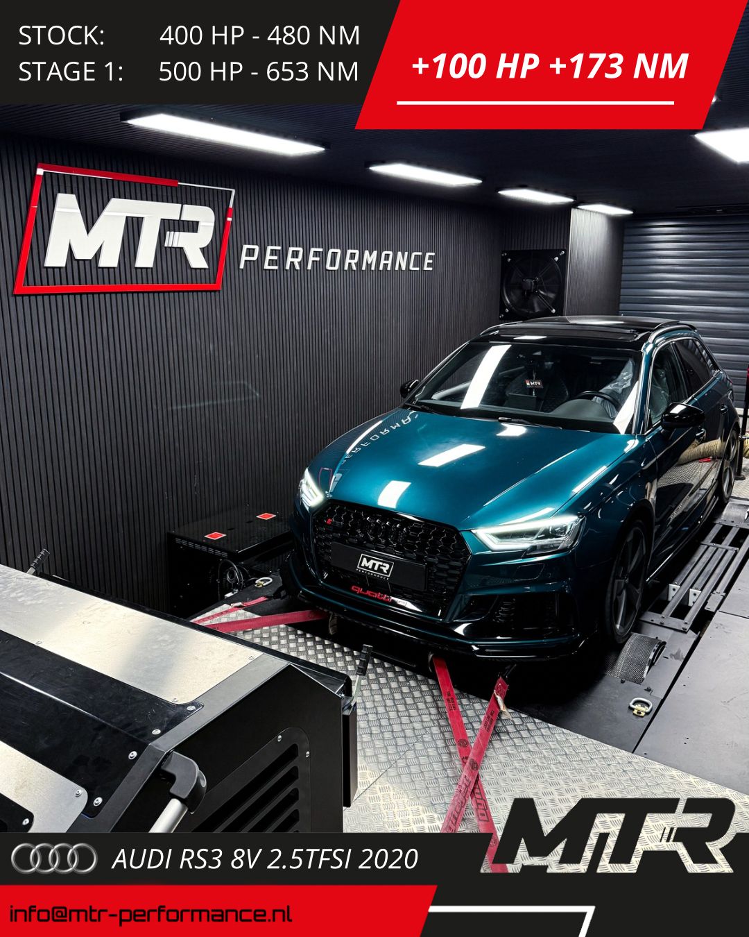 Audi RS3 8V 2.5TFSI 2020 - STAGE 1