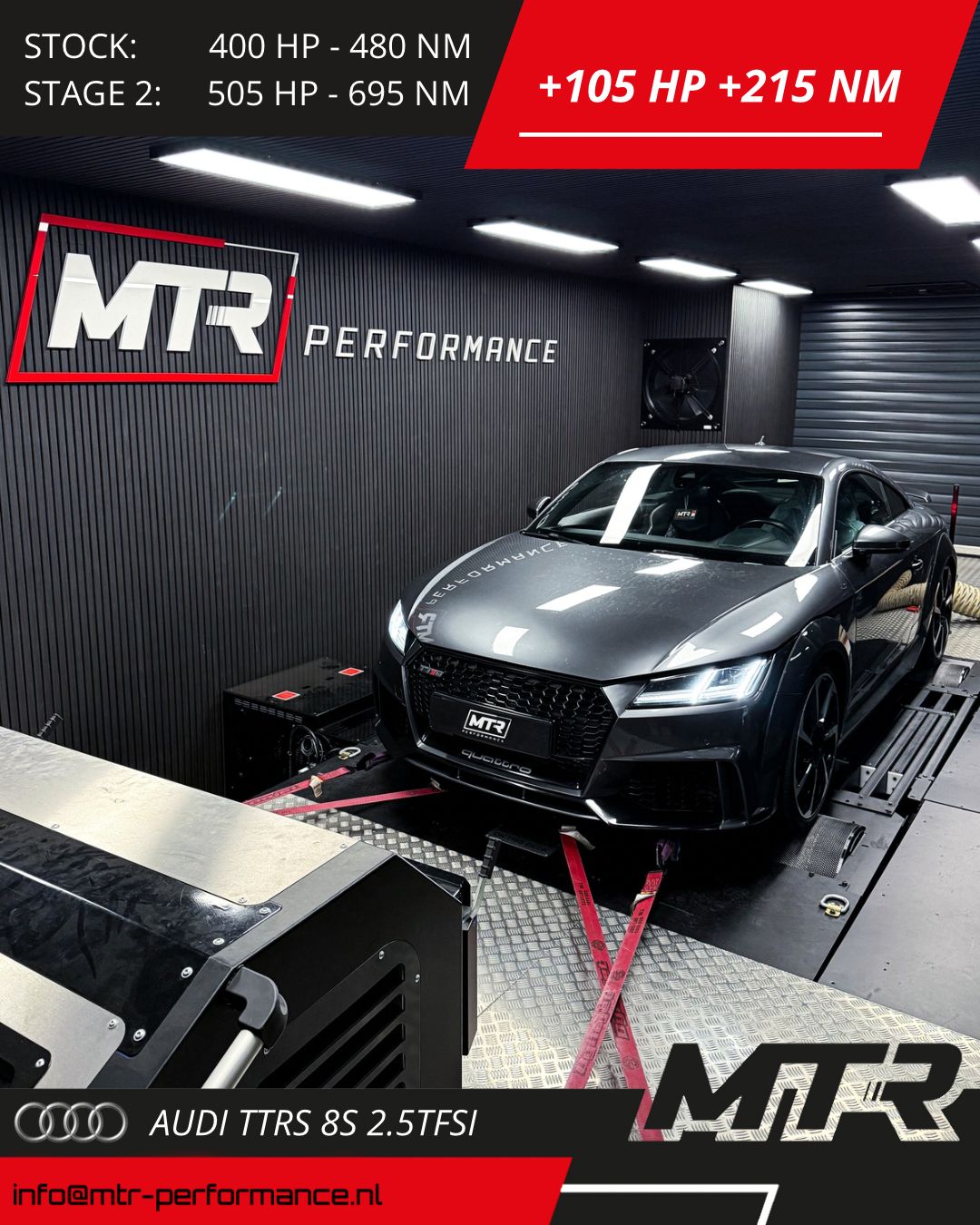 Audi TTRS 8S 2.5TFSI 2017 - STAGE 2