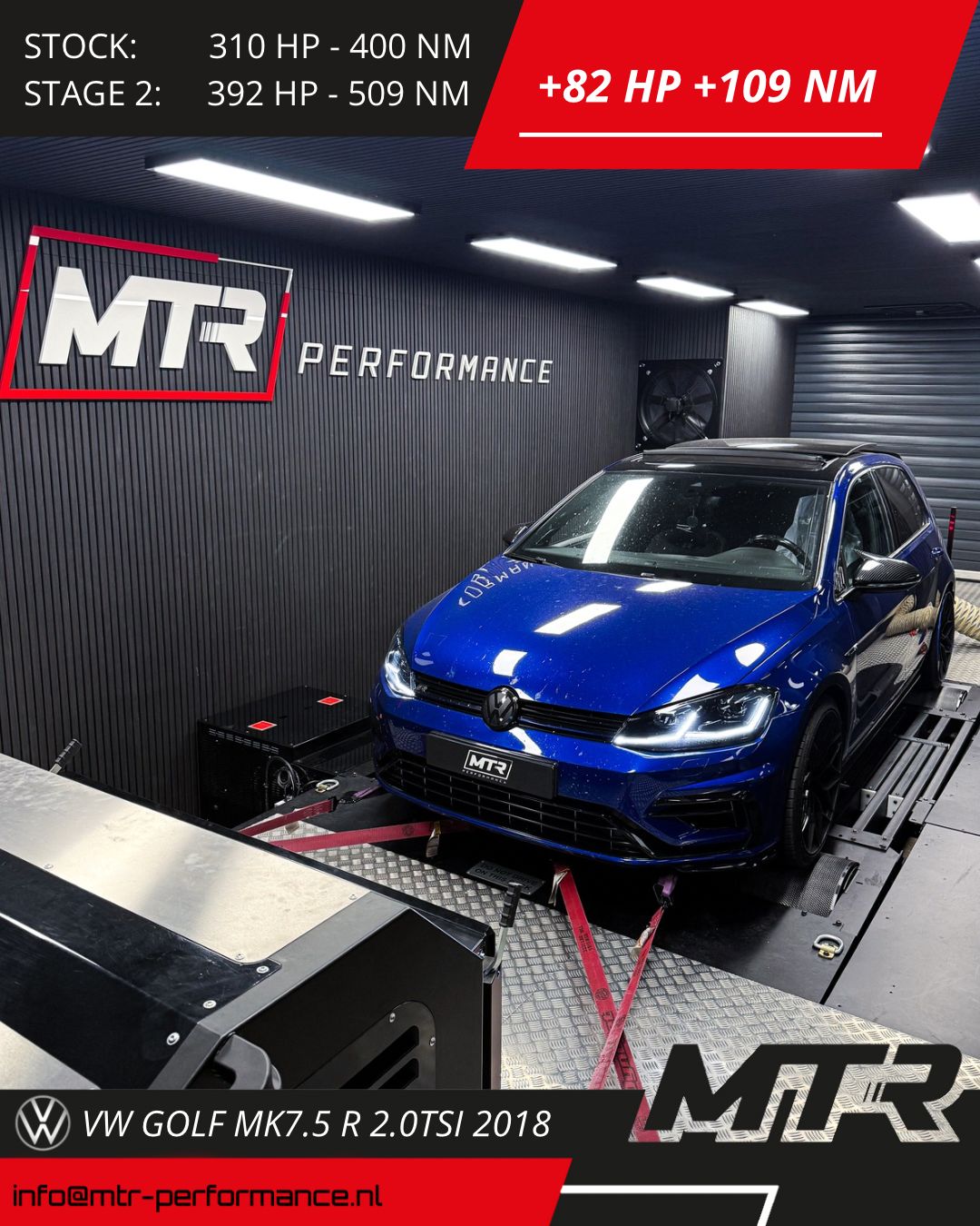 VW Golf MK7.5 R 2.0TSI 2018 - STAGE 2