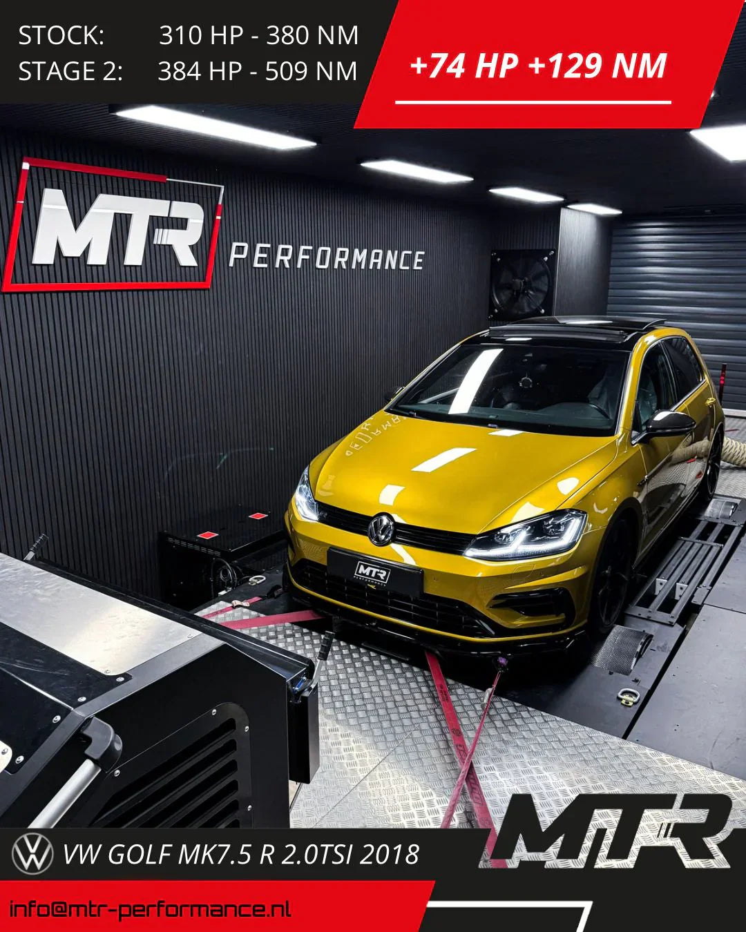 VW Golf MK7.5 R 2.0TSI 2018 - STAGE 2