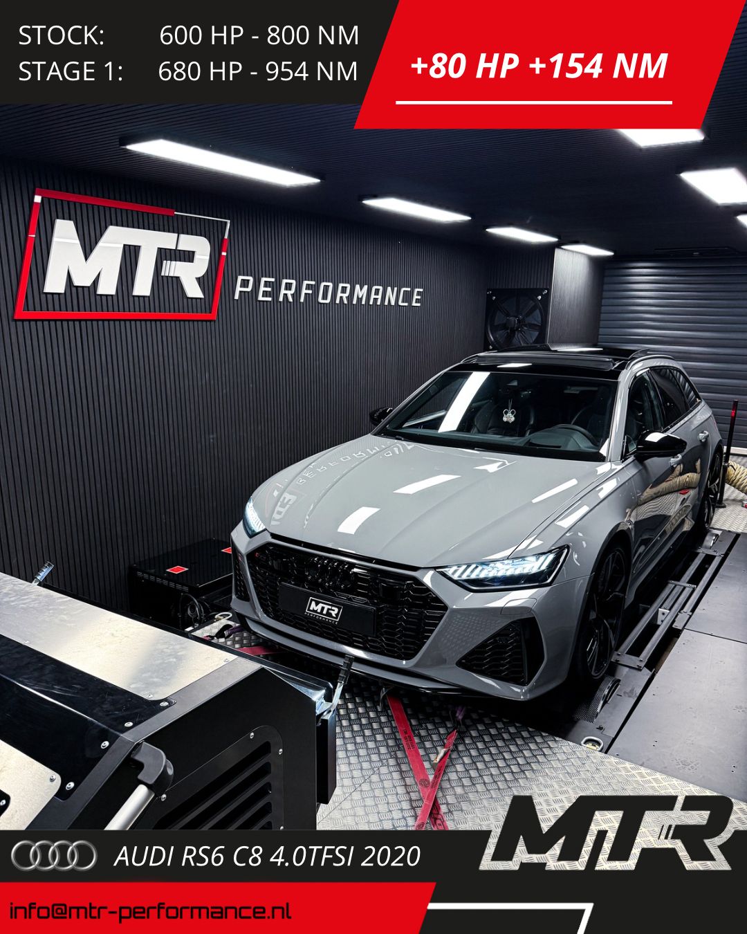 Audi RS6 C8 4.0TFSI 2020 - STAGE 1