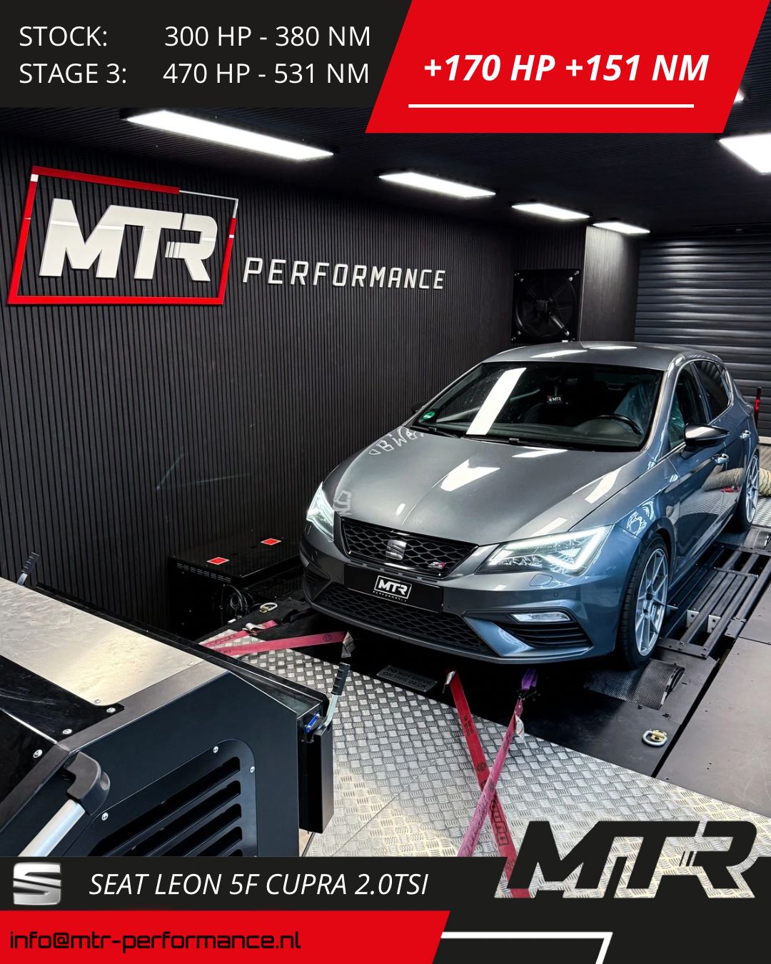 Seat Leon 5F Cupra 2.0TSI TTE535 - STAGE 3