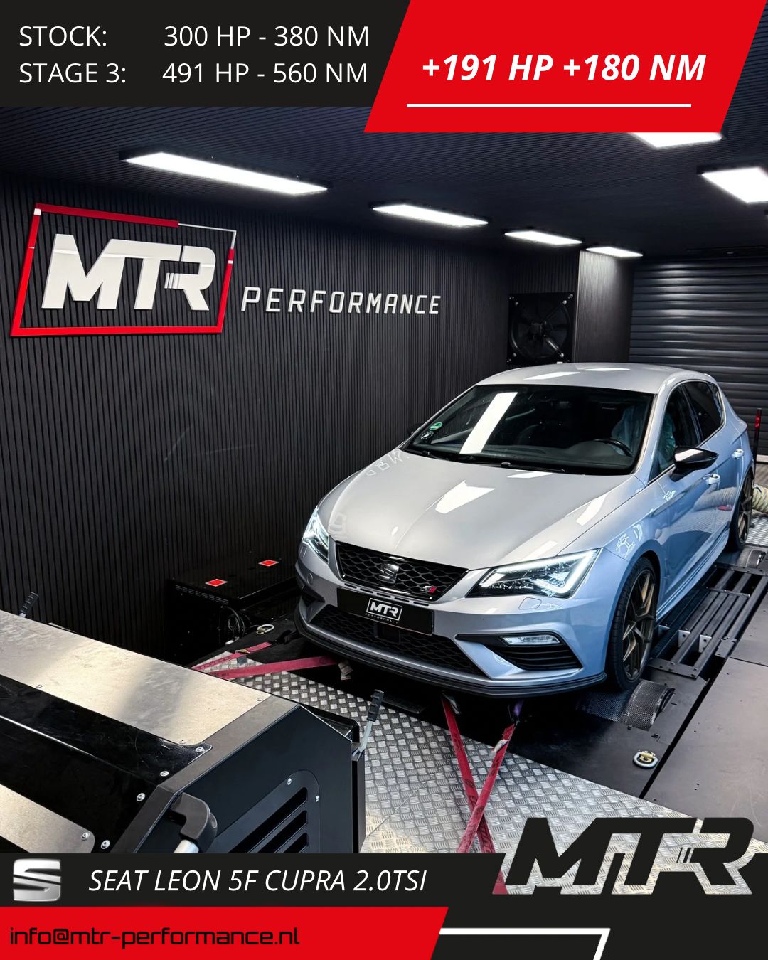 Seat Leon 5F Cupra 2.0TSI LM500 - STAGE 3