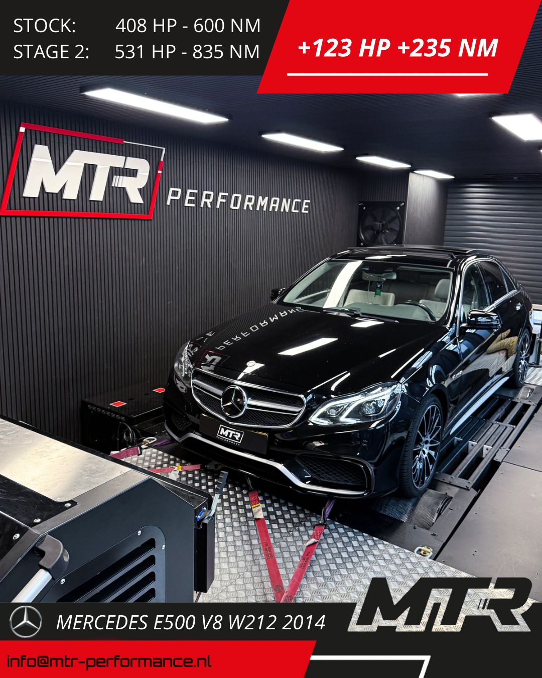 Mercedes-Benz E500 V8 W212 2014 - STAGE 2