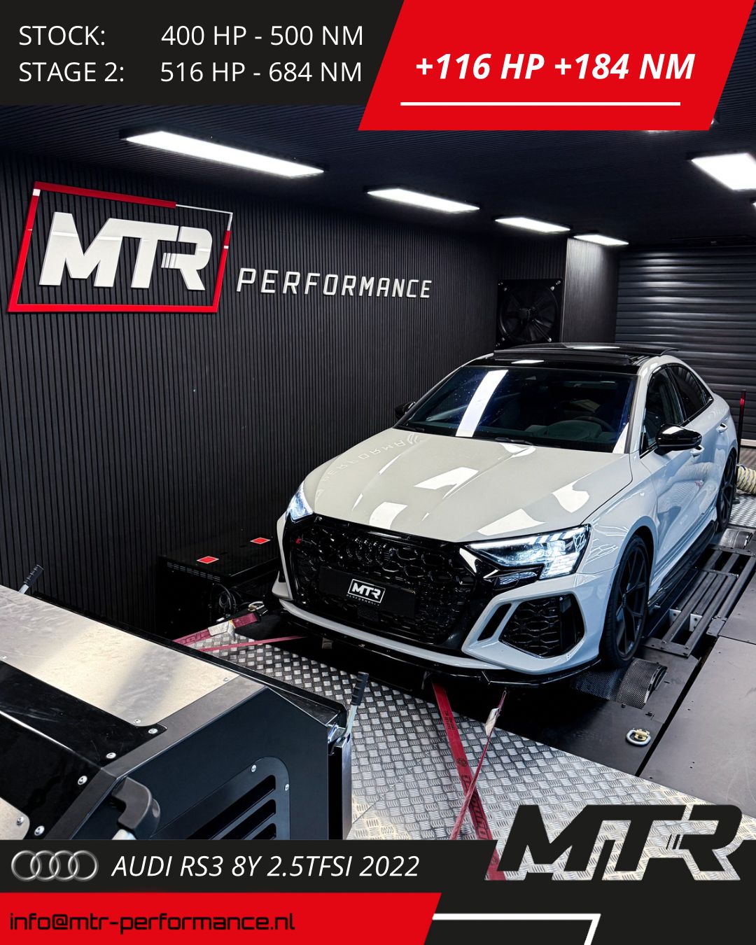 Audi RS3 8Y 2.5TFSI 2022 - STAGE 2