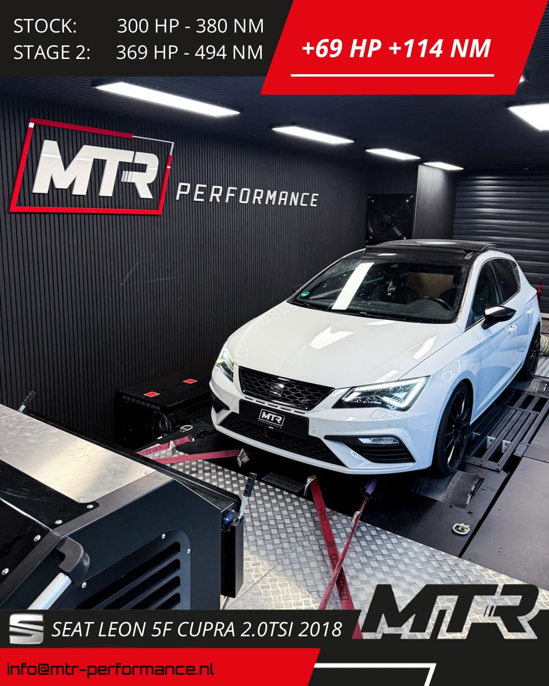 Seat Leon 5F Cupra 2.0TSI 2018 - STAGE 2