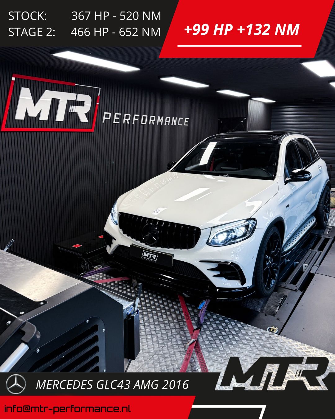 Mercedes-Benz GLC43 AMG 2016 - STAGE 2