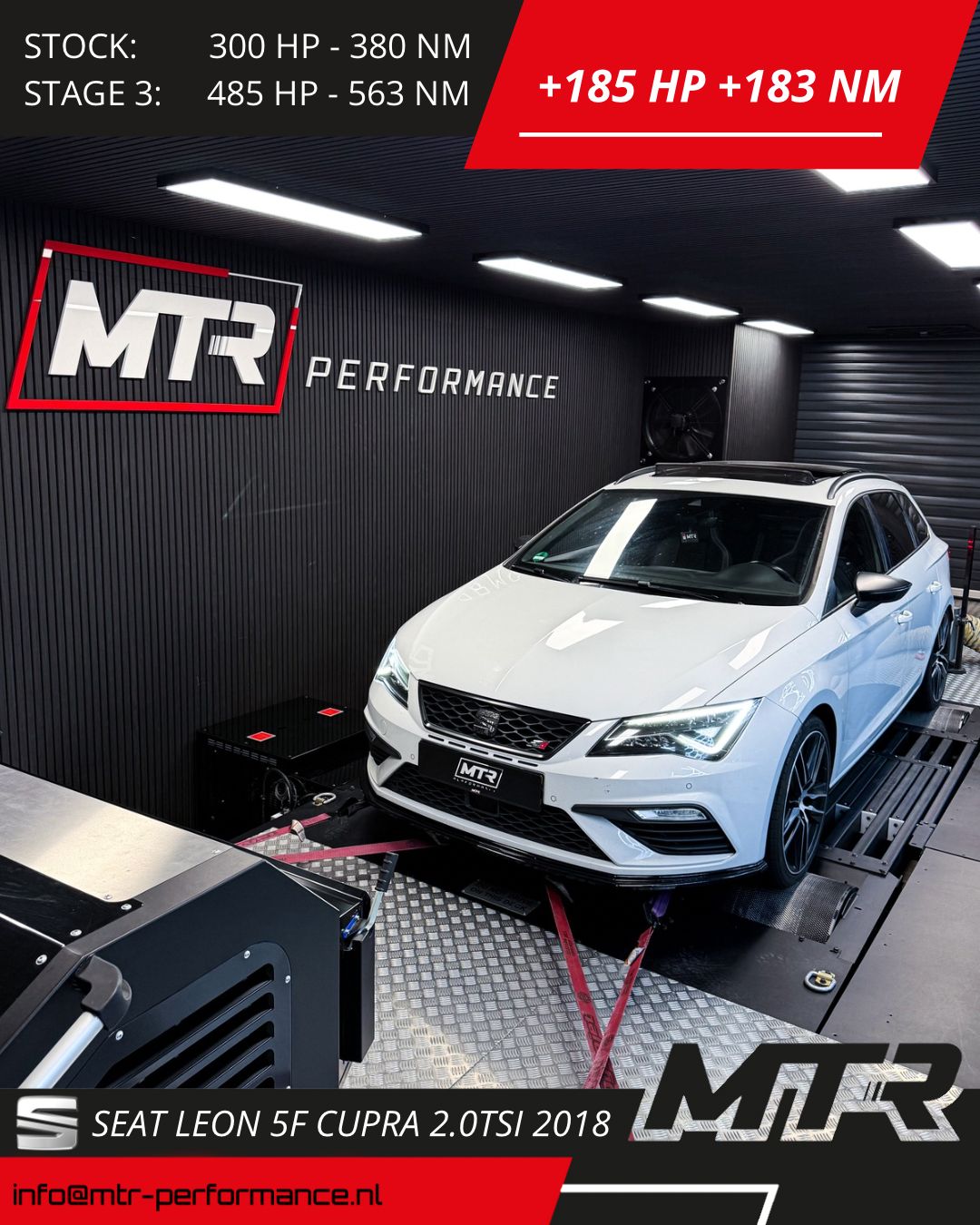 Seat Leon 5F Cupra 2.0TSI TTE535 - STAGE 3