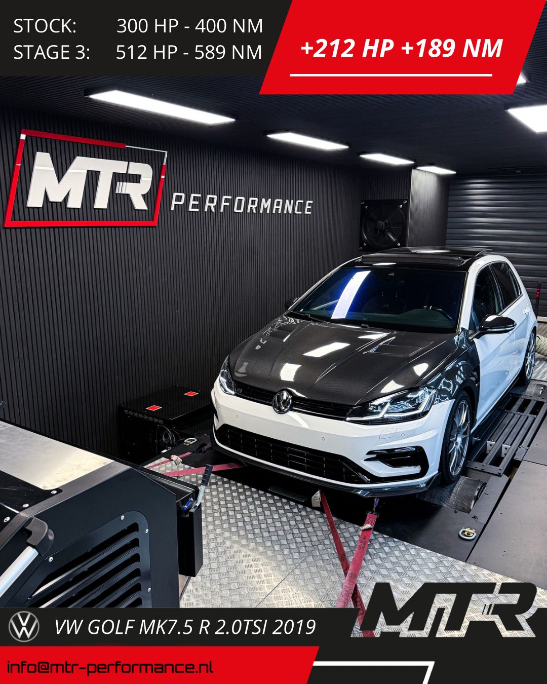 VW Golf MK7.5 R 2.0TSI 2019 - STAGE 3